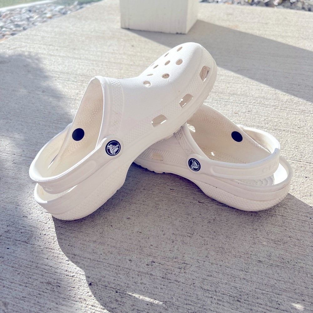 White Original Crocs